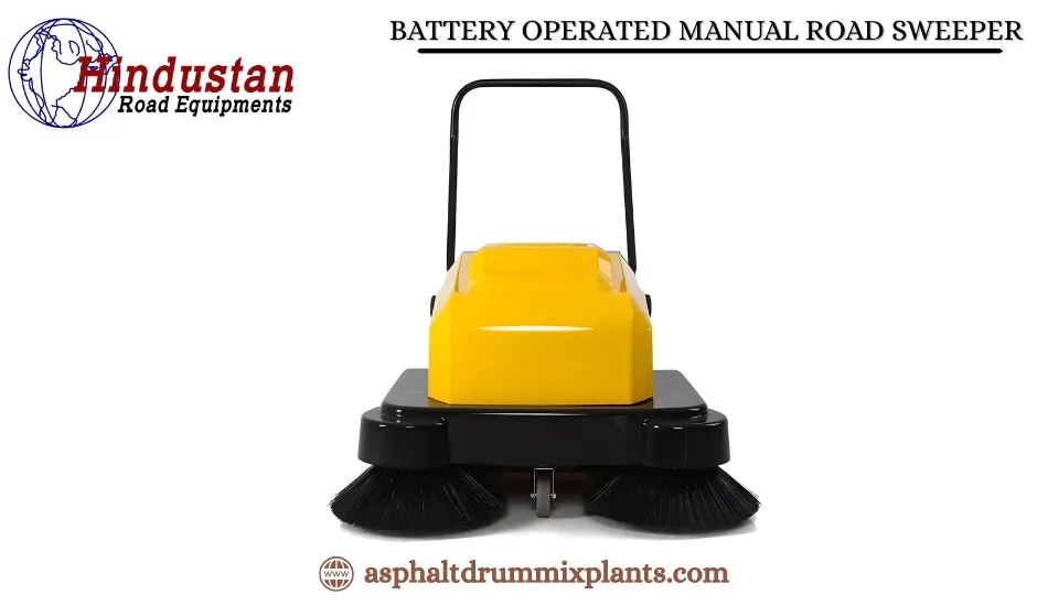 BATTERY OPERATED MANUAL ROAD SWEEPER image 1