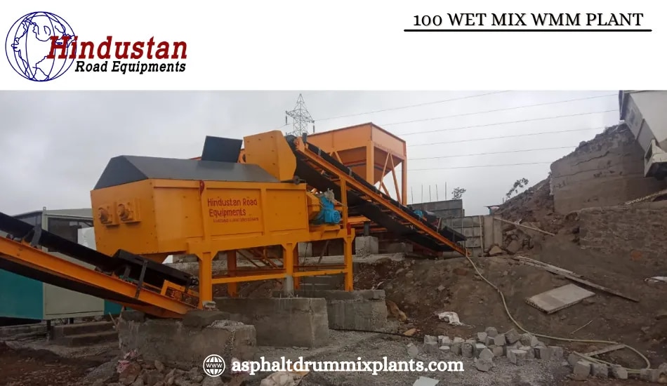 100 WET MIX WMM PLANT image 1
