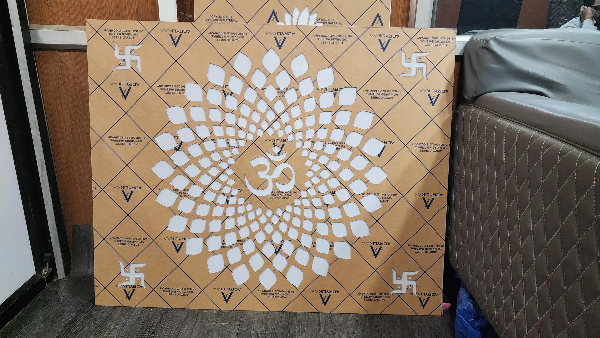 ACRYLIC LIGHTING SHEET FOR TEMPLE image 1