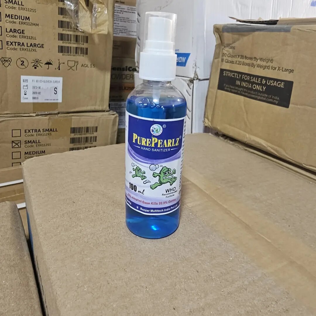 100 Ml Sanitizer (Pack of 100) image 1