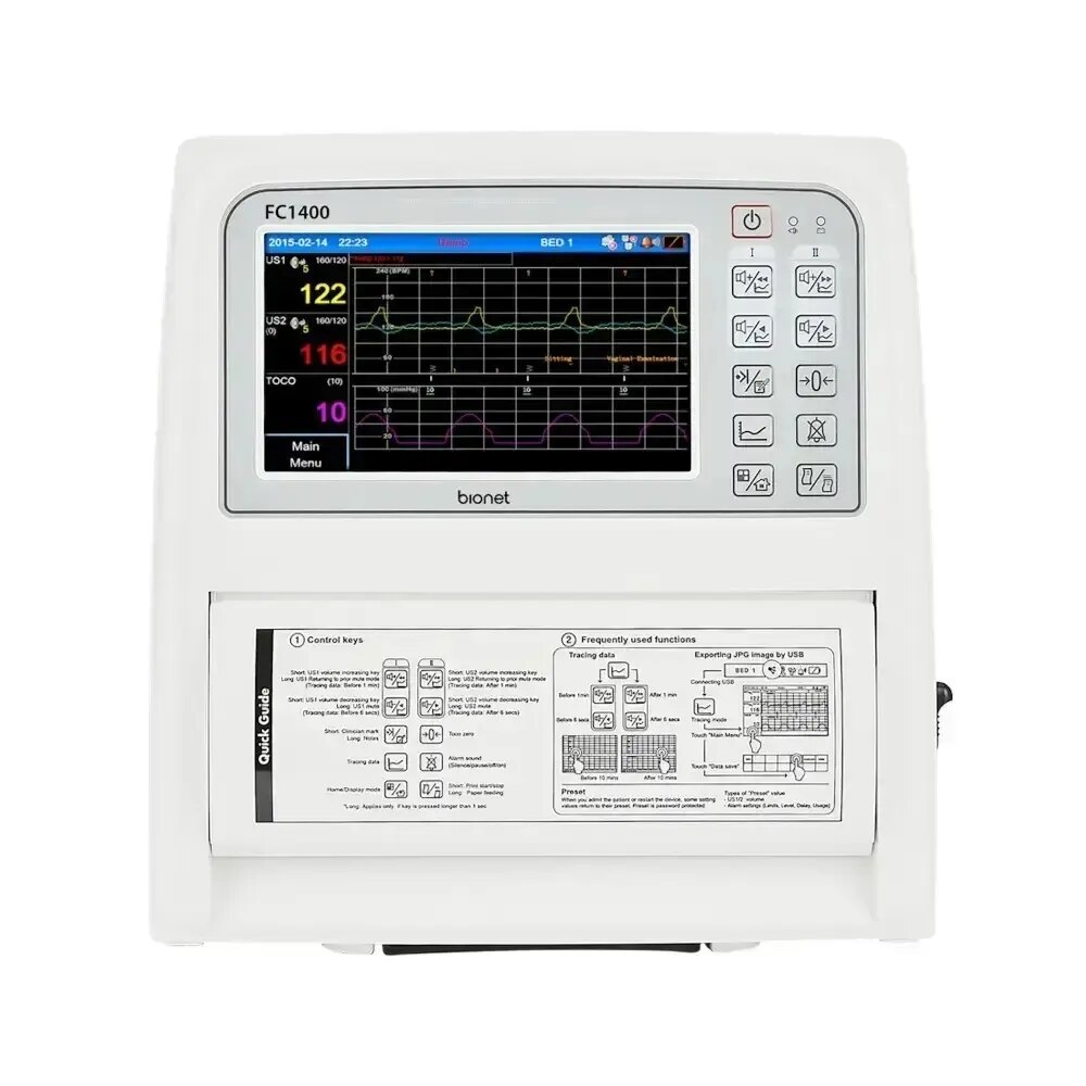 BIONET FC1400 Fetal Monitor (CTG Machine) image 1