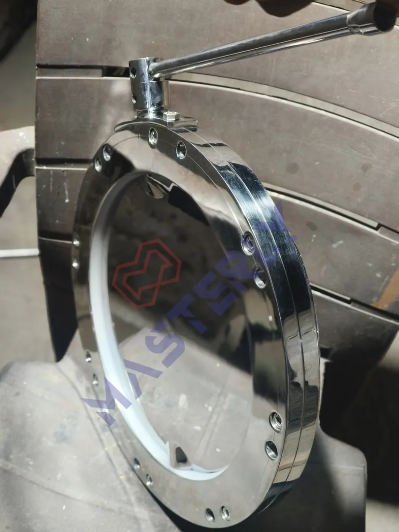 SS316 BUTTERFLY VALVE image 1