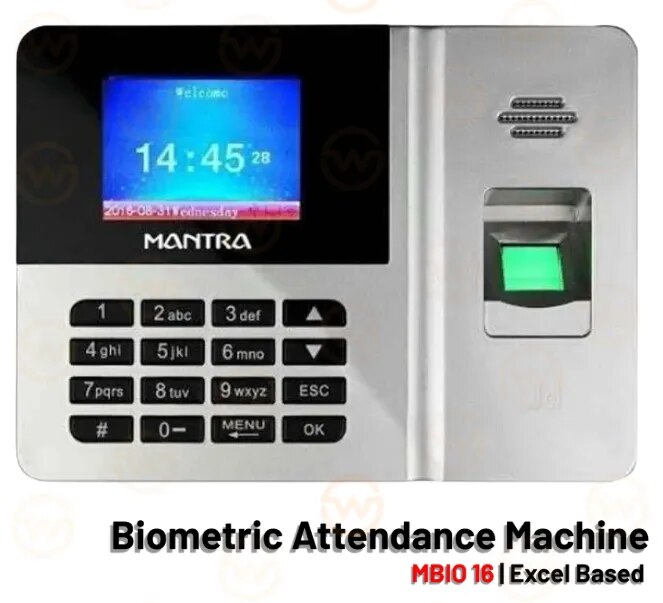 Mantra mBio-16 Time Attendance Terminal Mivanta | Morx image 1