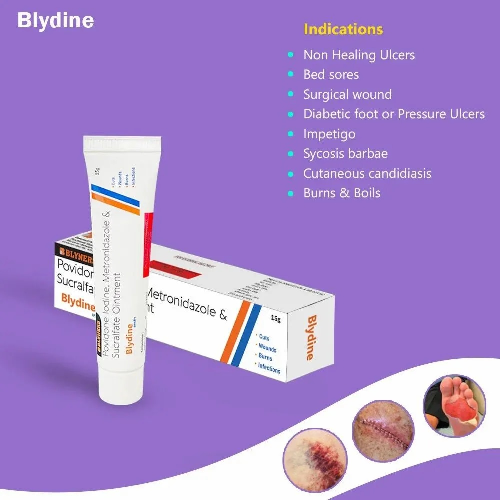 Povidone Iodine,Metronidazole & Sucralfate Ointment image 1