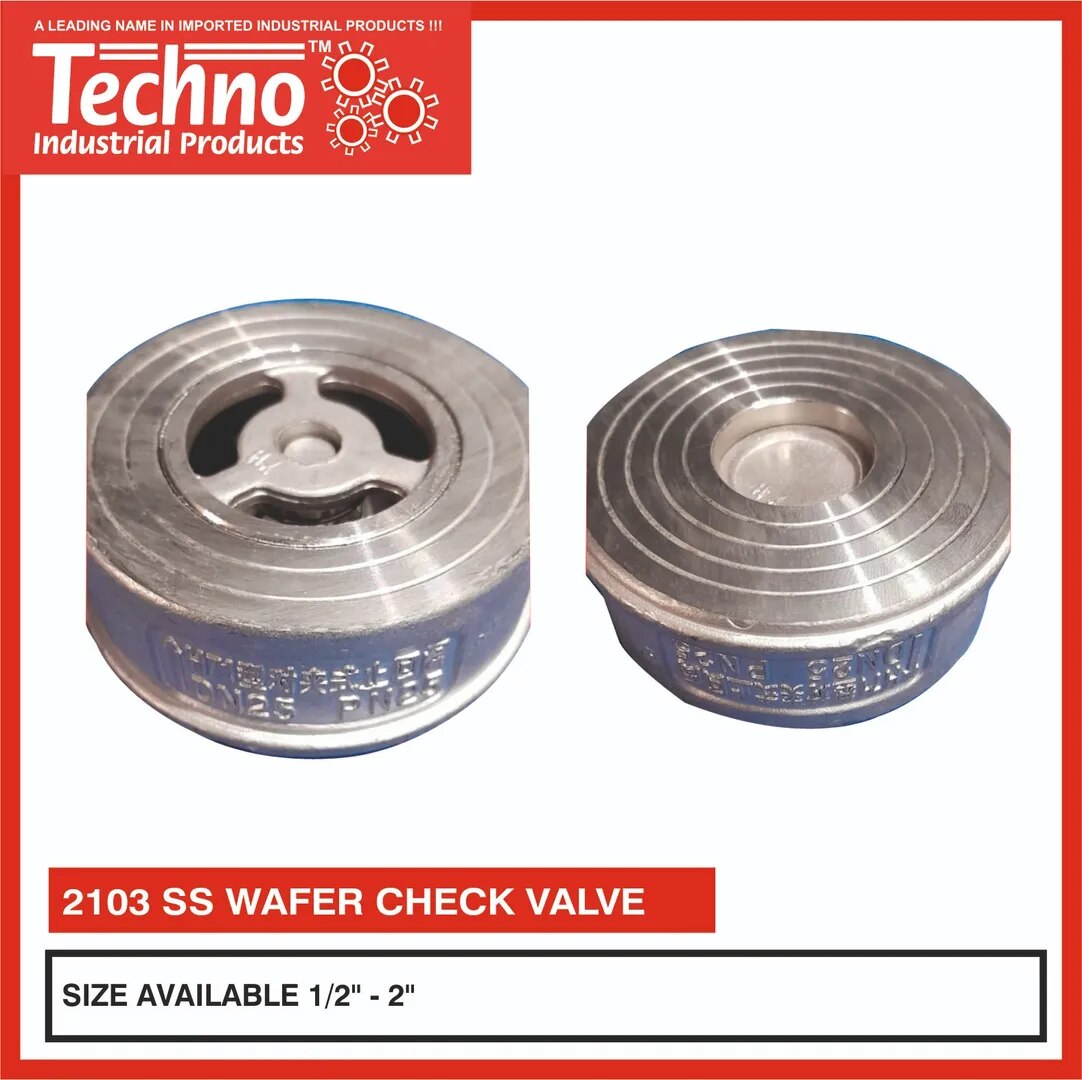 2103 Series SS Wafer Check Valve (Techno) image 1