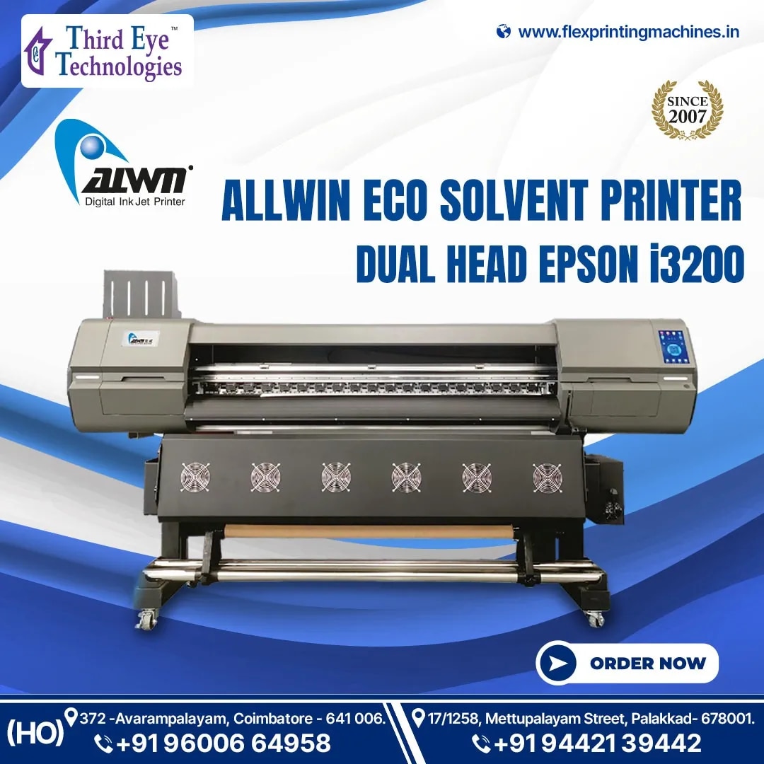 Allwin Eco Solvent Printer I3200 image 1