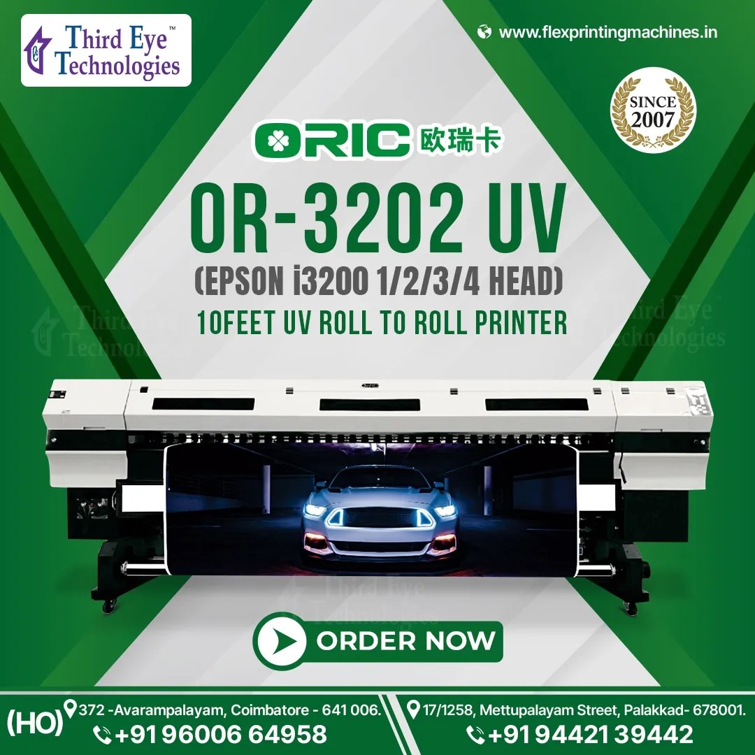 Oric 10 feet UV Roll to Roll Printer image 1