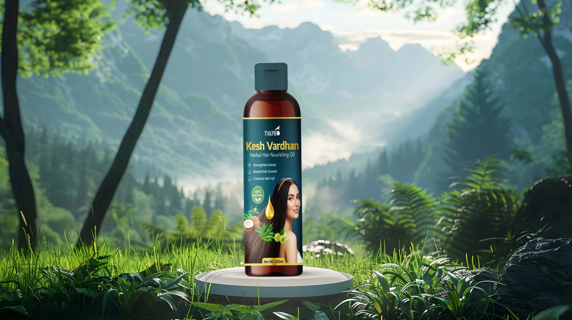 Kesh Vardhan Herbal Hair Nourishing Oil image 1