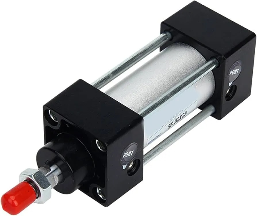 SC 32-75 Pneumatic Air Cylinder Double Acting Industrial Linear Actuator image 1