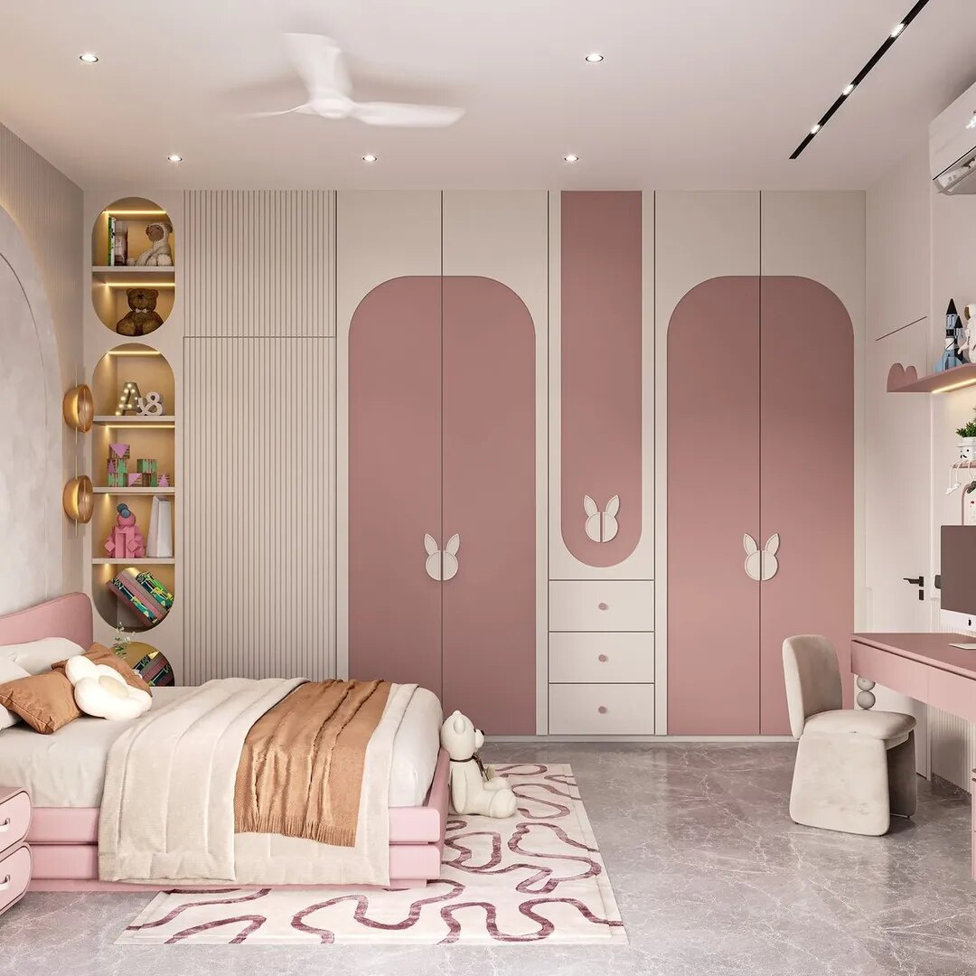 Luxury Kids Bedroom Interior Design Chennai image 1