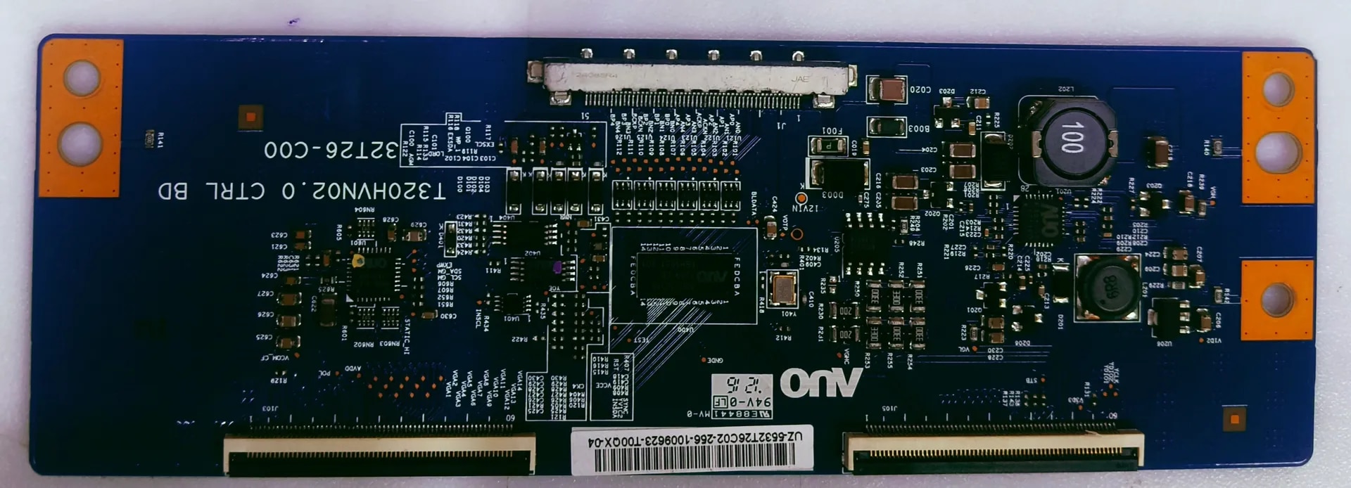 SAMSUNG UA32ES5600 LED TV FHD AUO TCON PART NO. T32HVNO2.0 CTRL BD 32T26-C000 UZ-5532T26C02-256 image 1