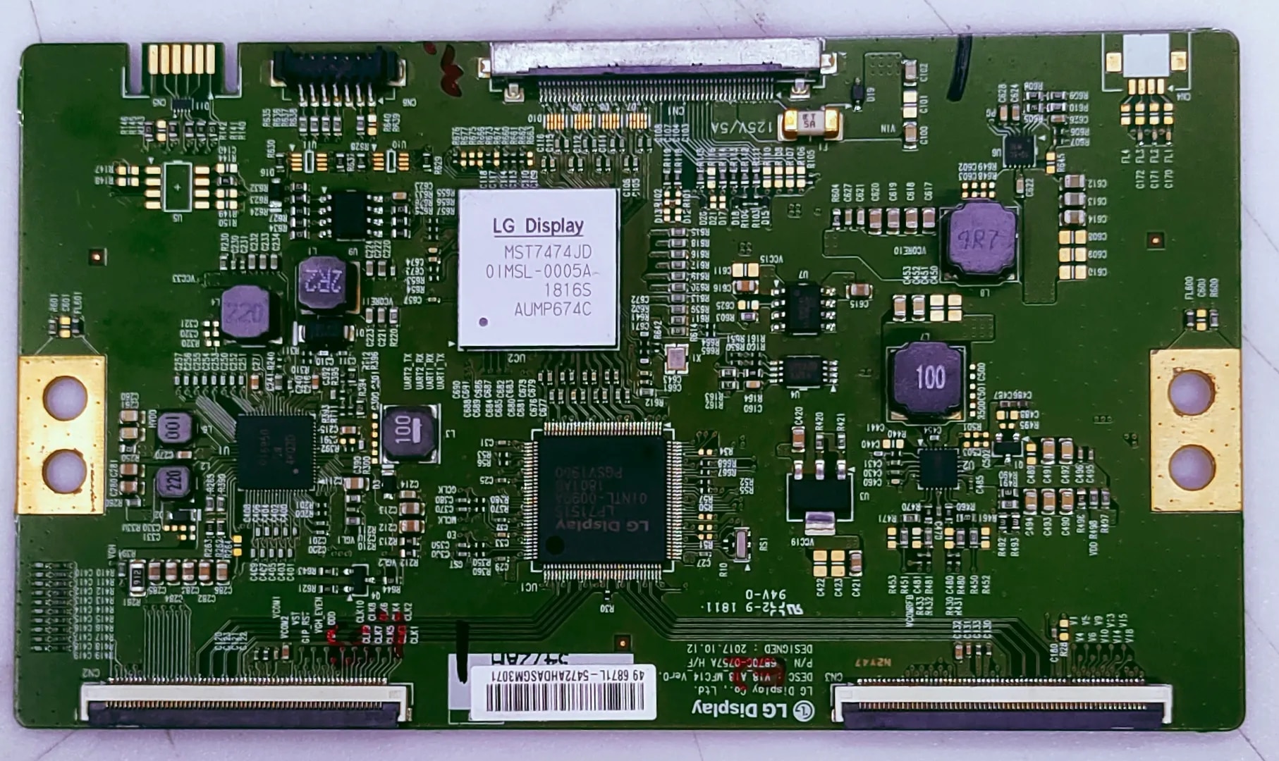 PANASONIC TH-49FX600D LED TV FHD 4K TCON PART NO. DESC: V18_A18_MFC14_VER0 (6870C-0757A H/F image 1