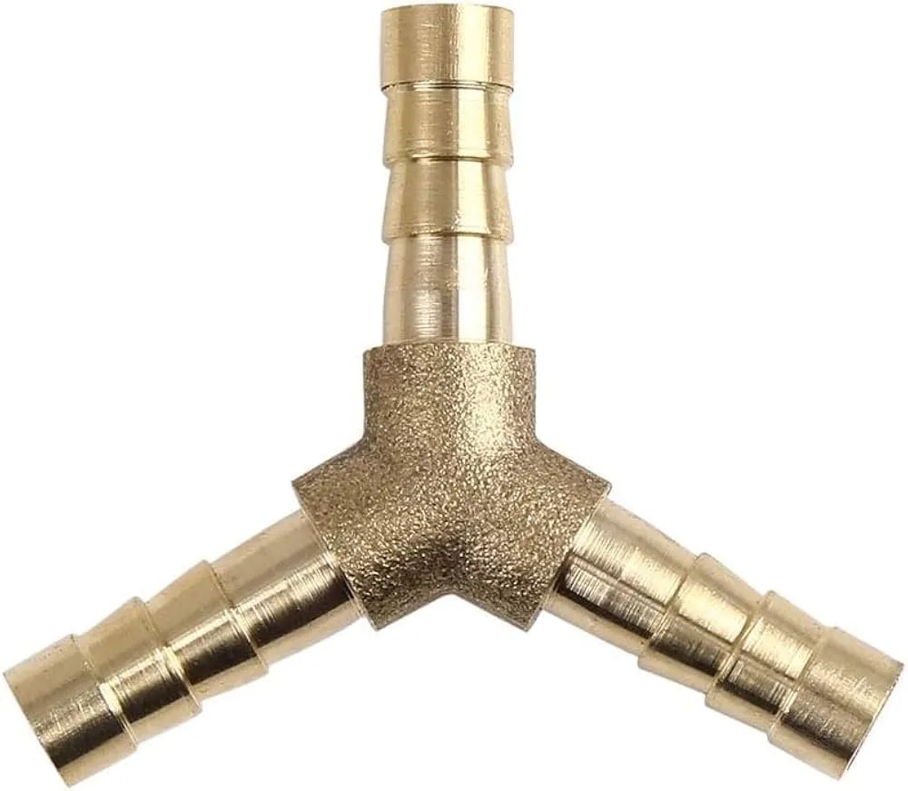 BRASS HOSE Y JOINT NIPPPLE image 1