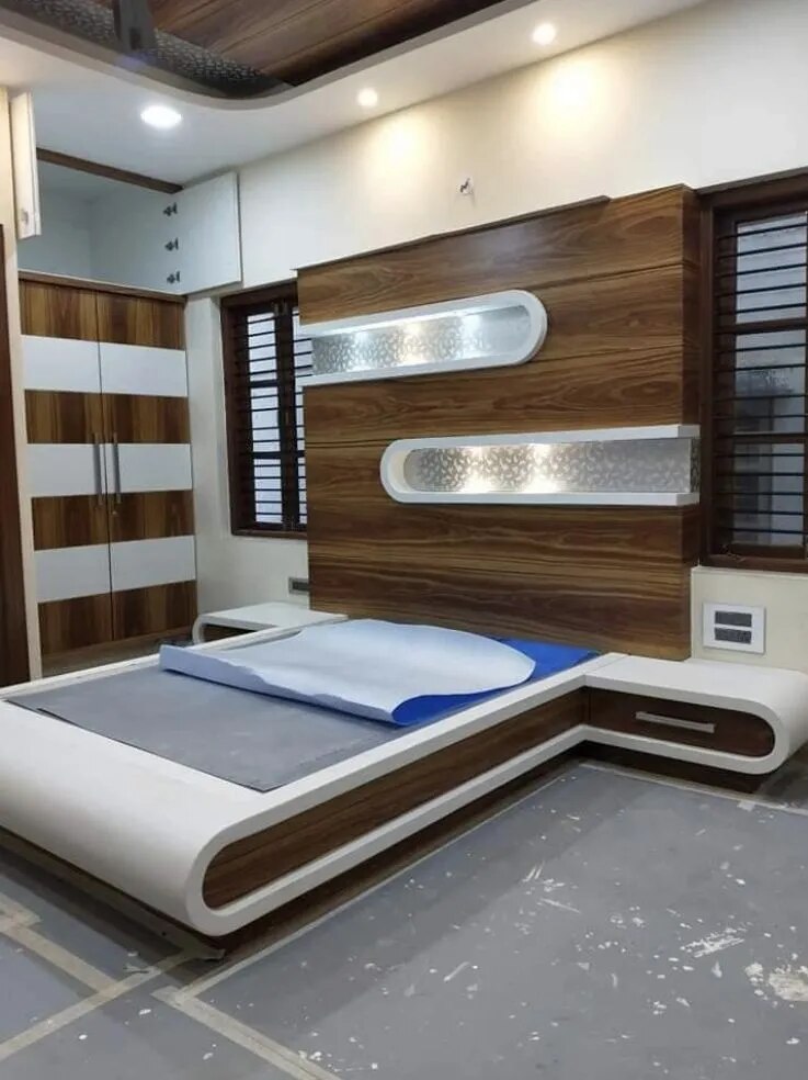 Modern Bedroom Interiors in Chennai | Smart & Space Saving Designs image 1