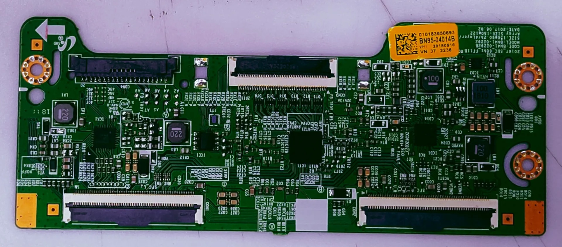 Samsung UA32M5570AULX T-con Board Part No.BN95-04014B image 1