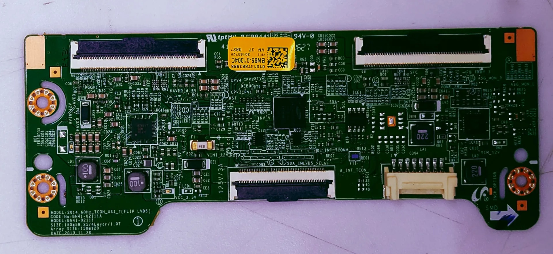 Samsung UM32K5570AU T-con Part No.BN95-01304C image 1