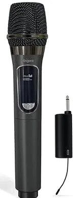 FINGERS Freedom Mic-U105 Wireless Microphone with 6.35 mm pin Receiver image 1