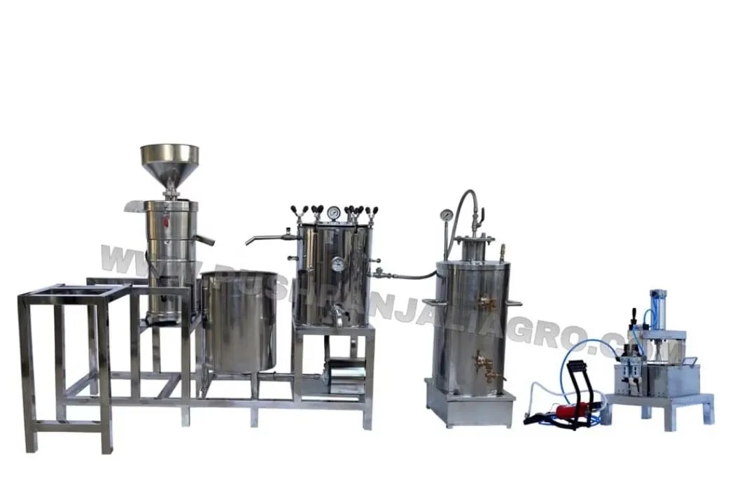 SS Soya Milk Plant 180 LPH (Upgradable Model image 1