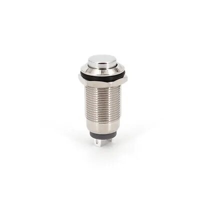 12mm METAL PUSH SWITCH 2PIN image 1