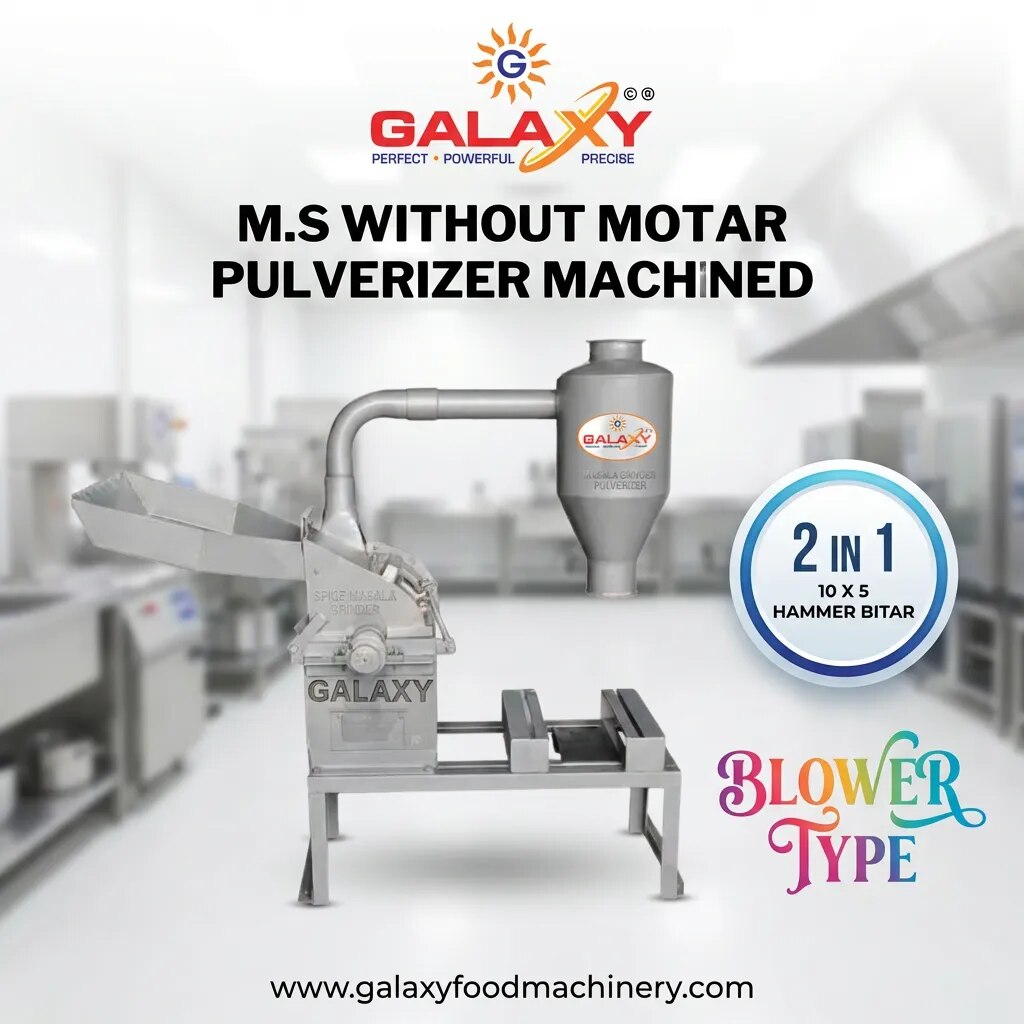 8×4 M.S Blower Type Pulverizer Hammer Beater image 1
