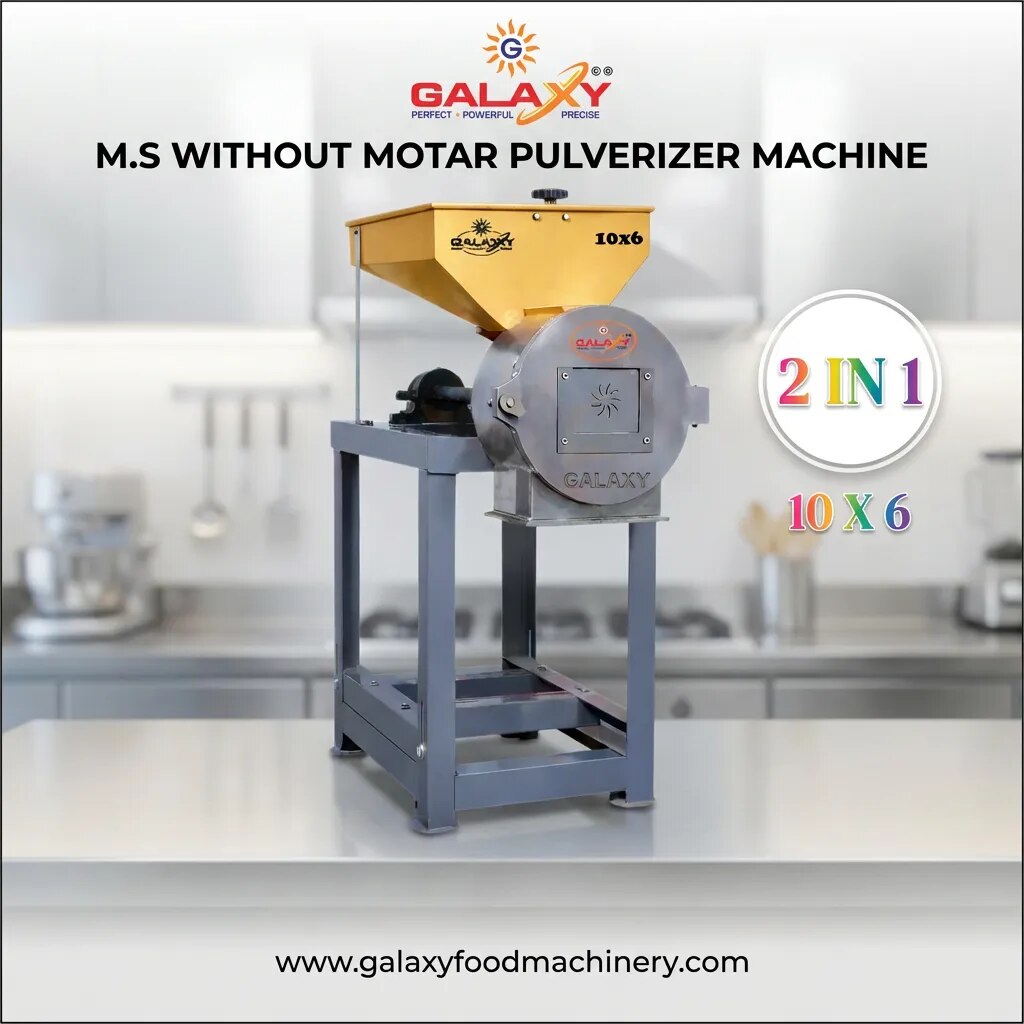 10×6 M.S Without Motor Pulverizer Double Chamber image 1