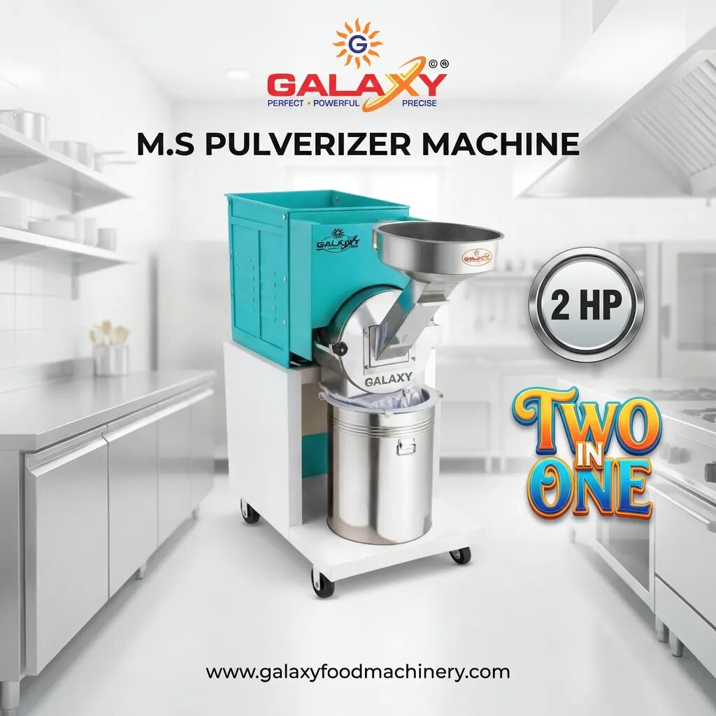 2HP M.S Single Phase Pulverizer image 1