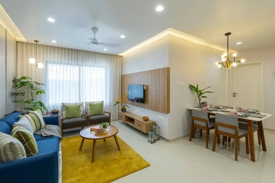 Budget-Friendly Living Room Interior Design Chennai image 1