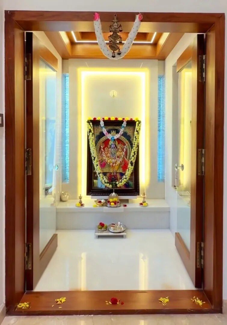Traditional Pooja Room Design Chennai image 1