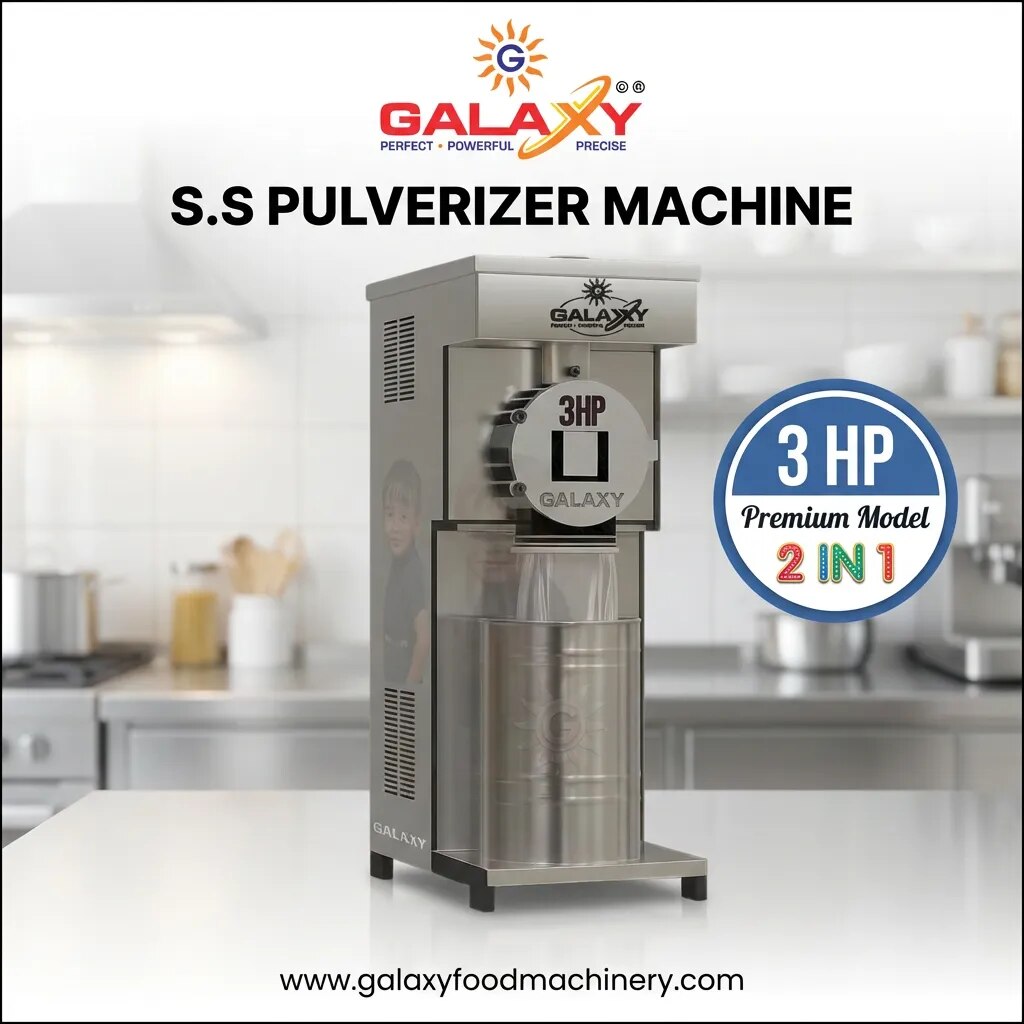 3HP S.S Fully Automatic Pulverizer image 1