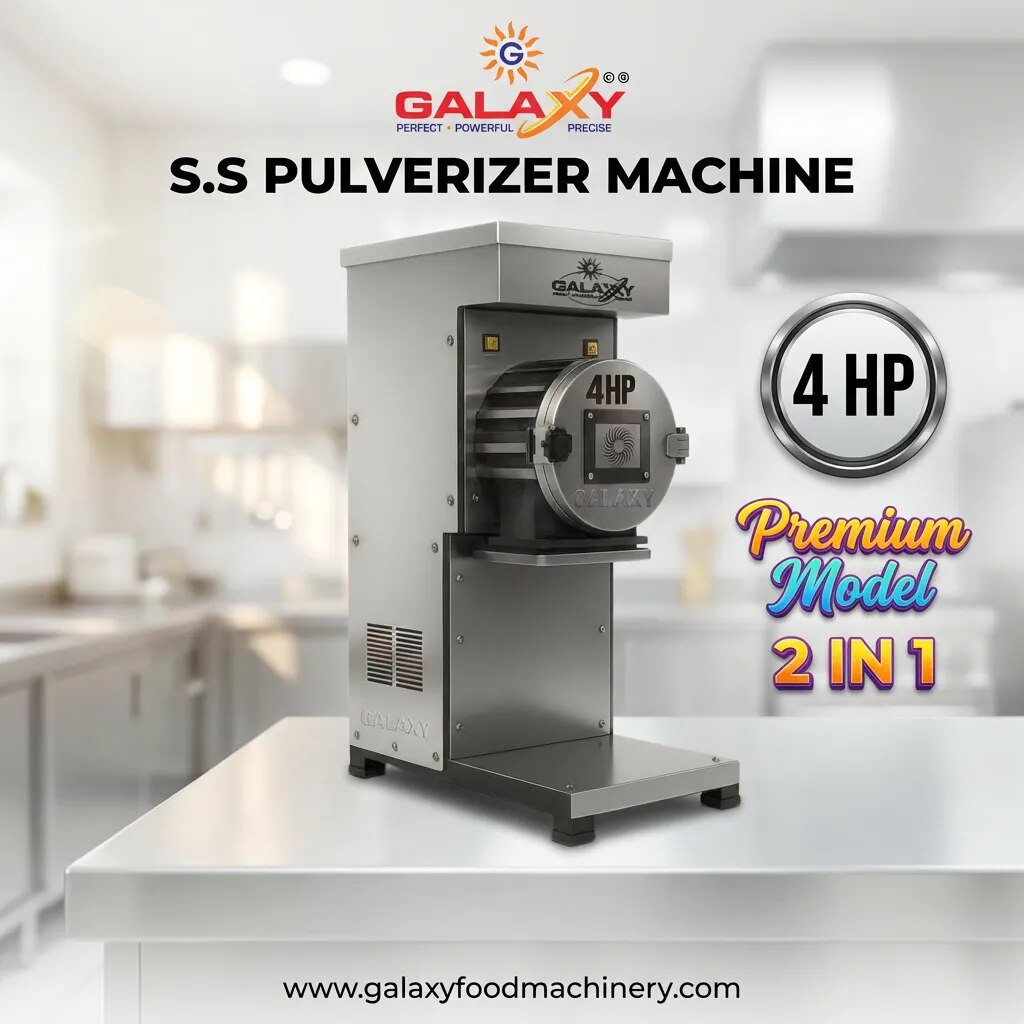 4HP S.S Fully Automatic Pulverizer image 1