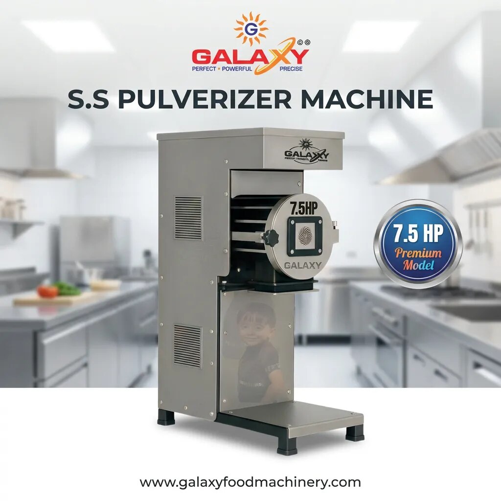7.5HP S.S Pulverizer Three Phase image 1