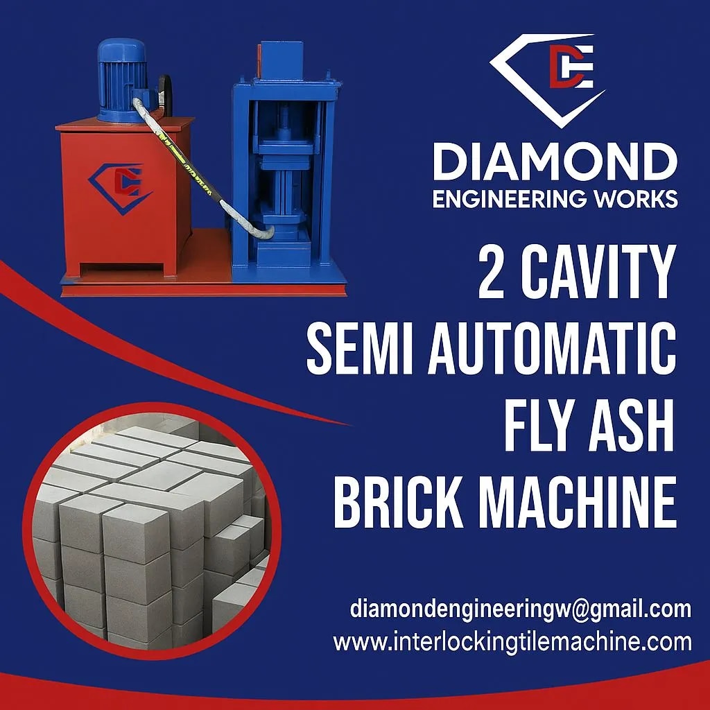 Semi-Automatic Clay Brick Machine image 1