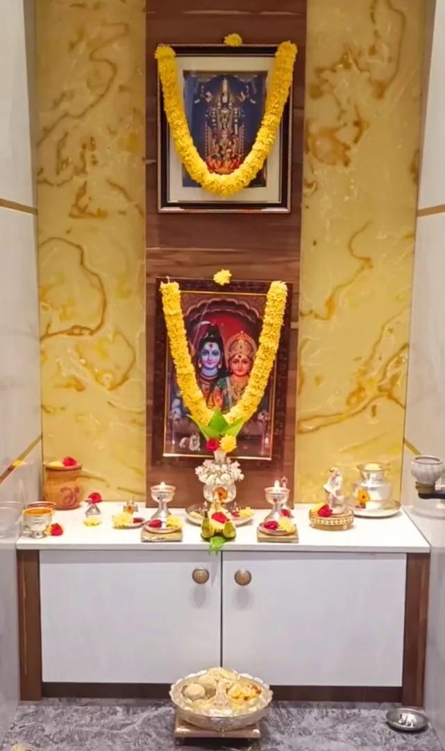 Designer Pooja Room Chennai Homes image 1