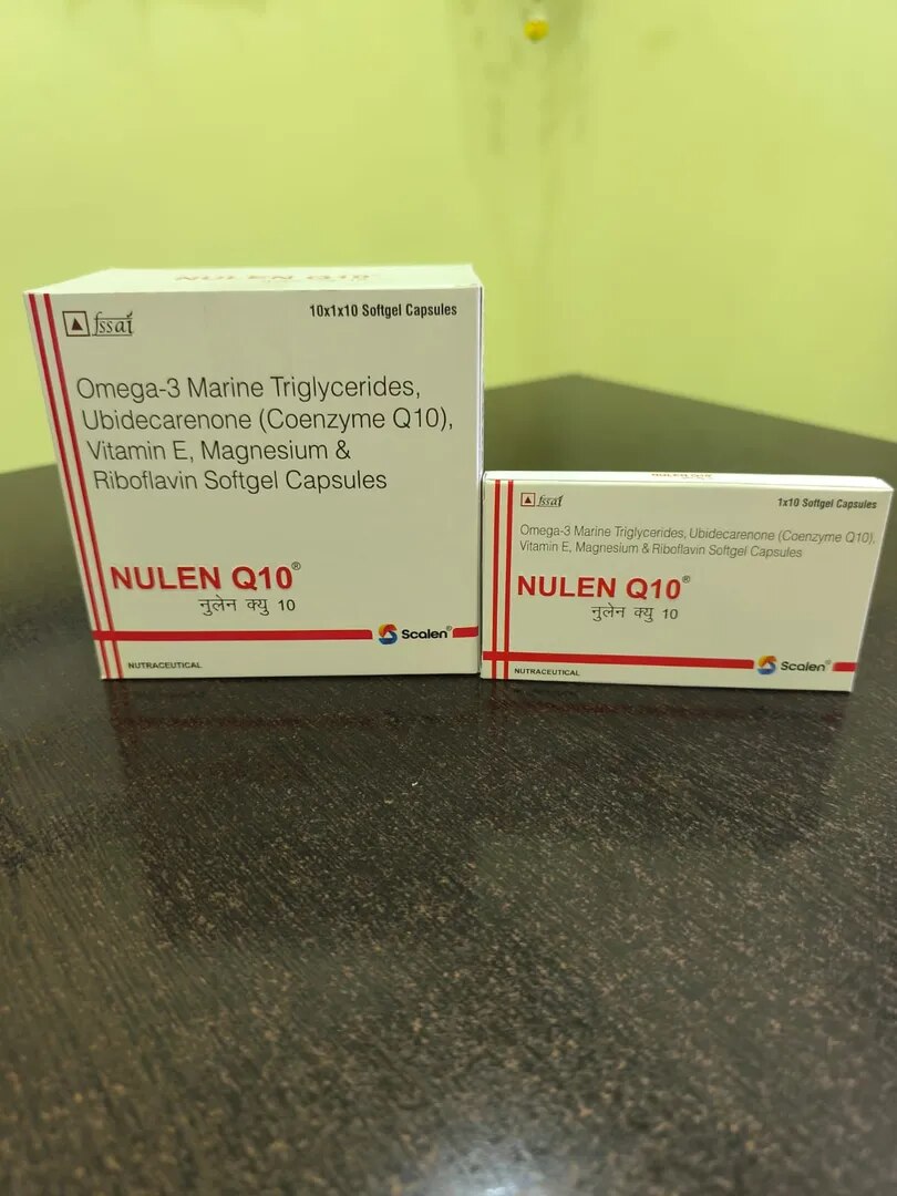 NULEN Q10 Softgel Capsules in in Nagpur, Chandrapur, Gondia, Wardha, and Amravati image 1