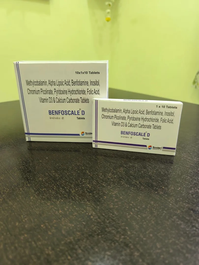 Methylcobalamin, Alpha lipoic Acid, Benfotiamine, Inositol, Chromium Polynicotinate, Pyridoxine Hyd image 1