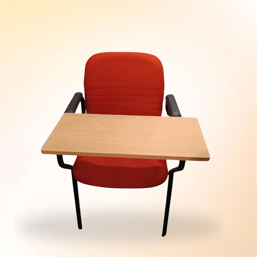 Student Chair With Full Writing Pad image 1