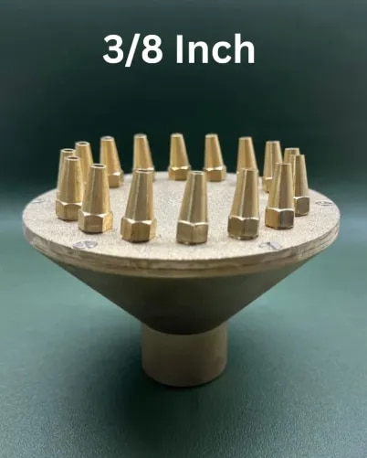 1"Inch Diamond Cluster Fountain Nozzle image 1