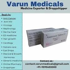 Anastronat 1mg (Anastrozole Tablets) image 1