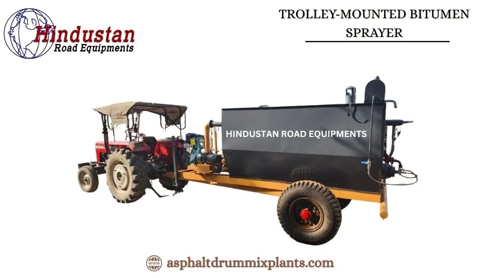 TROLLEY MOUNTED BITUMEN SPRAYER image 1