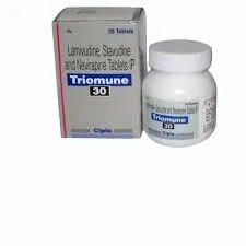 Lamivudine, Stavudine & Nevirapine Triomune 30 mg image 1