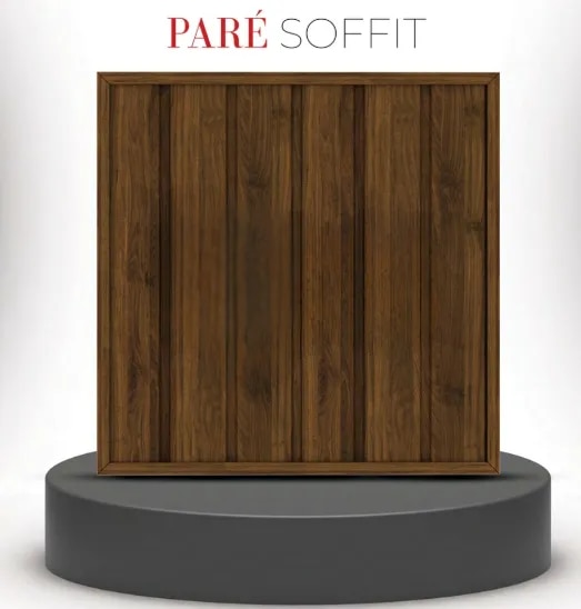 PARE Soffit Panel (Walnut) - 10 feet image 1