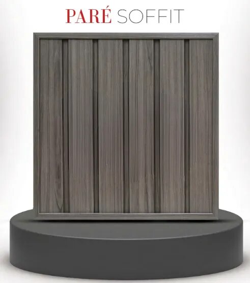 PARE Soffit Panel (Weathered Grey) - 10 feet image 1