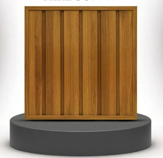 PARE Soffit Panel (Oak Wood Ocre) - 10 feet image 1