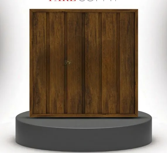 PARE Soffit Panel (Mahogany) - 10 feet image 1