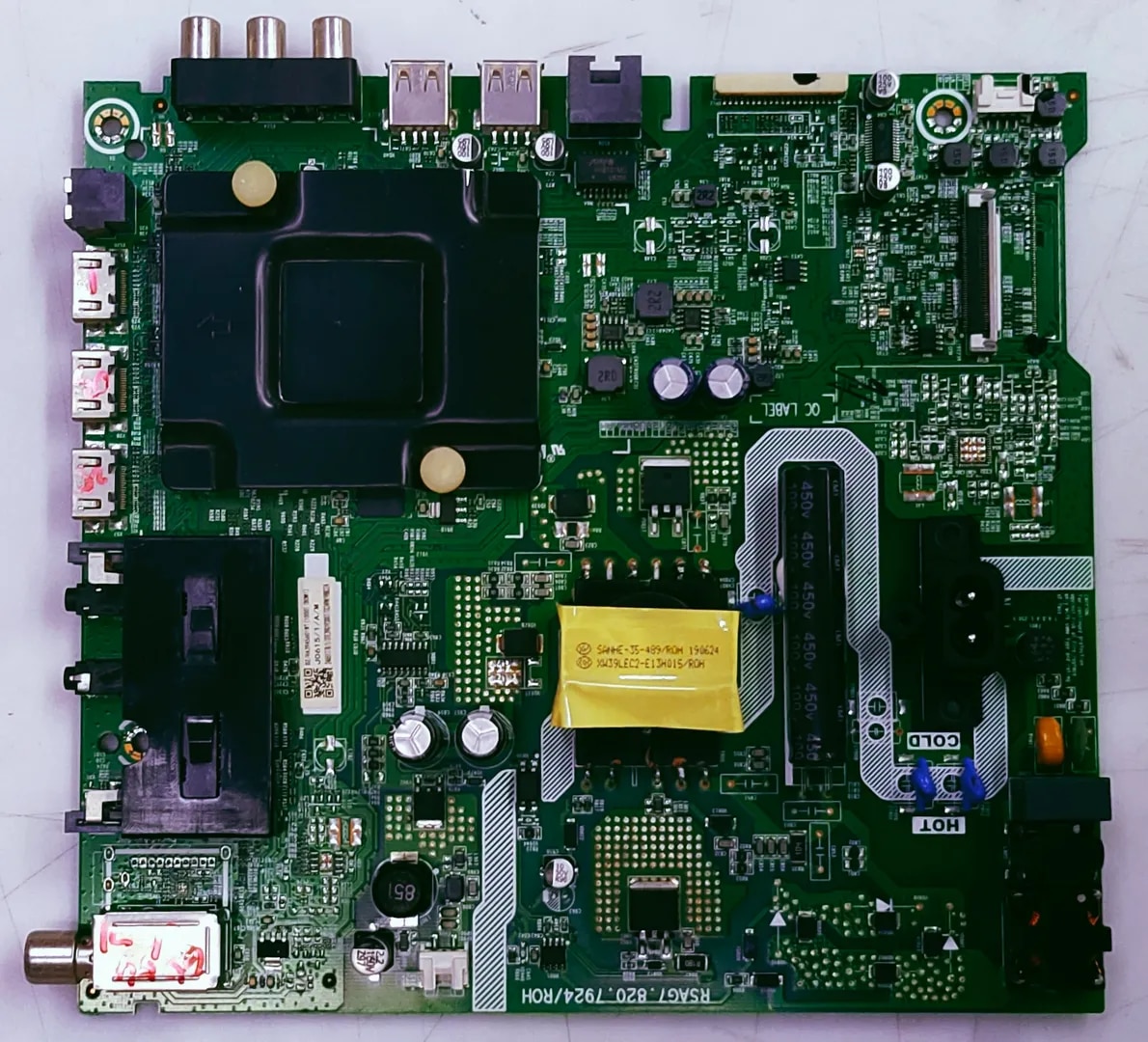 VU 40SM LED TV FHD MOTHER BOARD PART NUMBER RSAG7.820.7924/ROH image 1