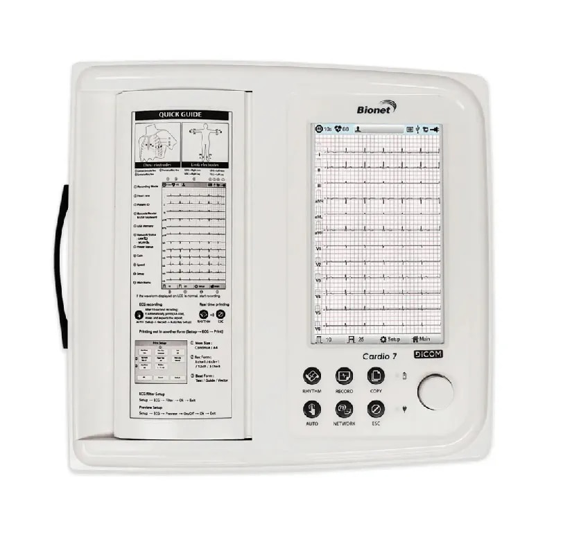 BIONET CARDIO 7 (12 Channel) ECG Machine image 1