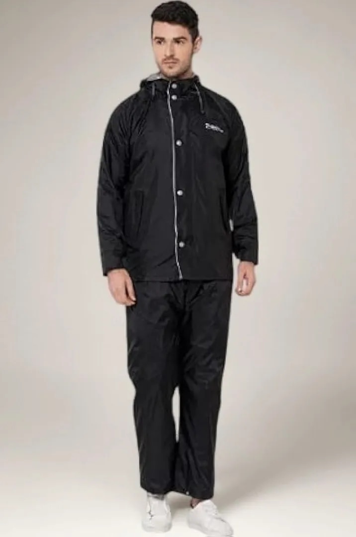 Black Zeel Raincoats image 1