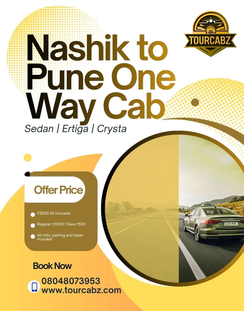 Nshik To Pune One Way Cab image 1