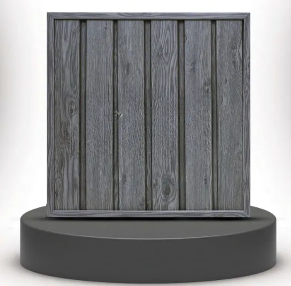 PARE Soffit Panel (Ash Wood Grey) - 10 feet image 1