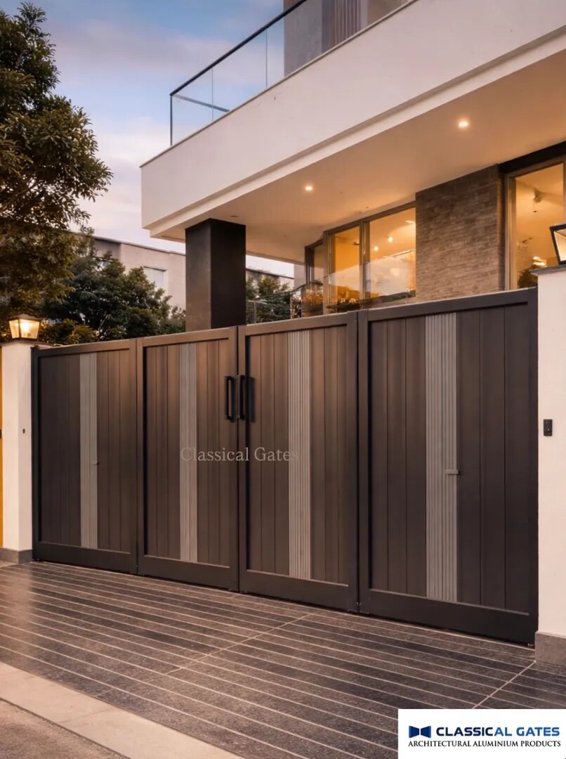 ALUMINIUM BI - FOLDING GATES image 1